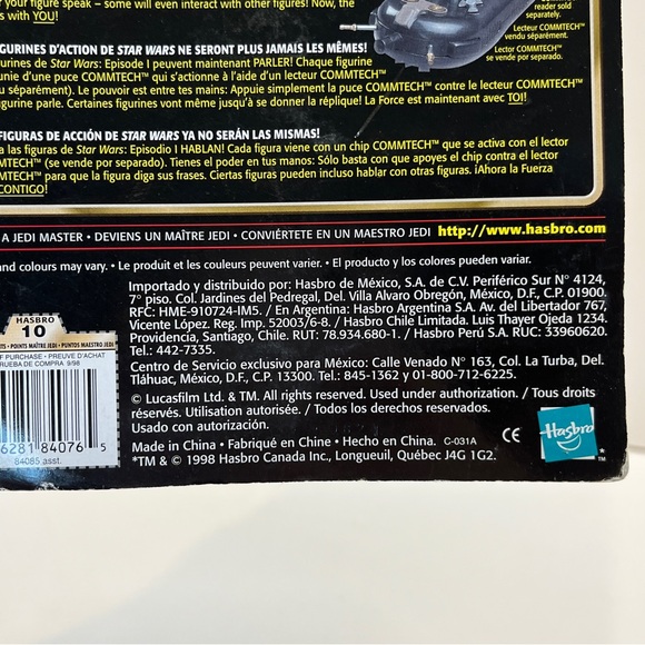 1998 Hasbro Star Wars Episode 1 Padme Naberrie Action Figure NEW CommTech Chip - Picture 12 of 12